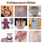 40-Color Holographic Glitter Mix for Crafting