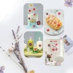 35Pcs Dried Flowers & 40Pcs Butterflies for Resin