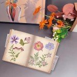50 Pcs Dried Flowers Resin Mold Kit