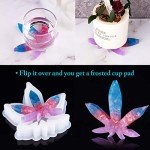 Maple Leaf Epoxy Resin Mold Kit with Sequins