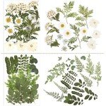 68-Piece Dried Pressed Flower and Leaf Set