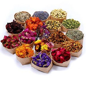Dried Flowers and Herbs Kit – 16 Bags