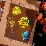 Holographic Glitter Stickers Set – 160 Pcs