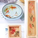 3D Koi Fish Resin Stickers for Art Projects