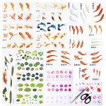 36 PCS Transparent Resin Stickers Kit with Tools