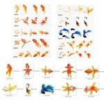 36 PCS Transparent Resin Stickers Kit with Tools