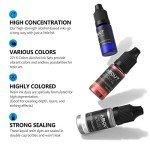 Vibrant Alcohol Ink Set - 30 Colors for Art