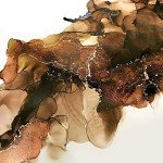Pixiss Brown Alcohol Ink Set - 5 Vibrant Shades