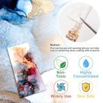 40 Bottle Vivid Alcohol Ink Set for Resin Art