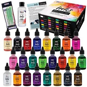 24-Color Alcohol Ink Set for Resin Art