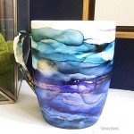 Pixiss Blue Alcohol Ink Set - 5 Vibrant Shades