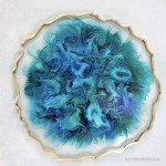 Pixiss Blue Alcohol Ink Set - 5 Vibrant Shades