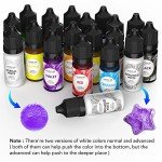 Vibrant Alcohol Ink Set for Resin Art