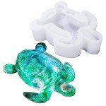 Turtle Shape 3D Resin Molds for Ocean Art