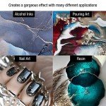 Metallic Silver Leaf Flakes for Resin Art 10g