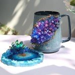 Crystal Cluster Resin Molds for DIY Crafts