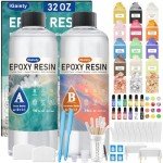 IGaiety 32 OZ Crystal Clear Epoxy Resin Kit