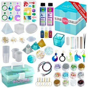 Complete Epoxy Resin Jewelry Making Kit