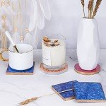 18 Pcs Silicone Coaster Resin Molds Set