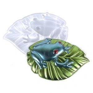 3D Leaf Frog Silicone Resin Mold for Art