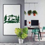 Deer Family Wall Art Resin Mold for DIY