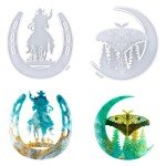 Butterfly and Horseshoe Silicone Resin Molds Set