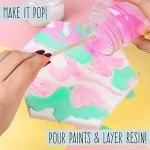 DIY Geode Canvas Set for Resin Art Fun