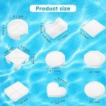 25 Pcs Epoxy Resin Coaster Molds Set