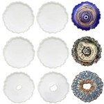 Geode Coaster Molds - Set of 6