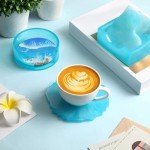 25 Pcs Epoxy Resin Coaster Molds Set