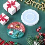 DIY Round Silicone Coaster Molds - 6 Pieces