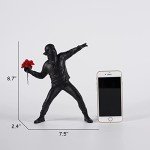 Flower Thrower Resin Sculpture for Home Decor