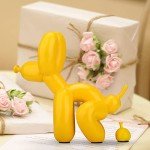 Trendy Resin Balloon Dog Sculpture for Home Decor