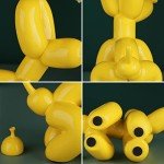 Trendy Resin Balloon Dog Sculpture for Home Decor