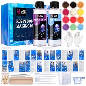 Resin Molds Silicone Kit for Domino Art