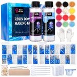 Resin Molds Silicone Kit for Domino Art