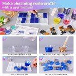 Resin Molds Silicone Kit for Domino Art