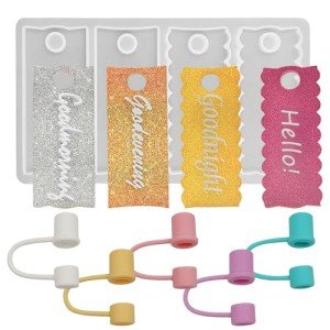 Personalized Resin Name Plate Molds for Stanley Cups