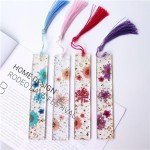Silicone Resin Bookmark Molds with Colorful Tassels