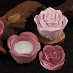3D Rose Box Mold with Lid – Resin Craft
