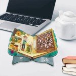 Resin Book Holder Mold for DIY Home Decor