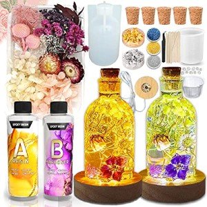 Zoncolor Night Light Bottle Resin Molds Kit