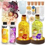 Zoncolor Night Light Bottle Resin Molds Kit