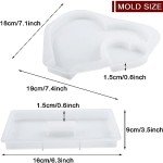 Large Heart Resin Photo Frame Mold