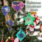 Christmas Resin Molds for Ornaments and Keychains