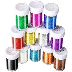 Teenitor Assorted Fine Glitter Kit for Crafts
