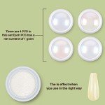 Chrome Nail Powder Pigment Glitter Kit for Art