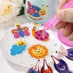 14PCS Diamond Art Pens with Comfort Grip Tools