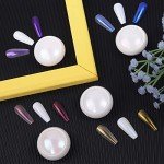 Chrome Nail Powder Pigment Glitter Kit for Art