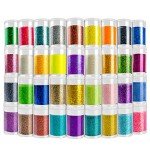 36 Color Ultra Fine Holographic Glitter Set